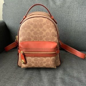 COACH Campus Backpack 23 in signature canvas